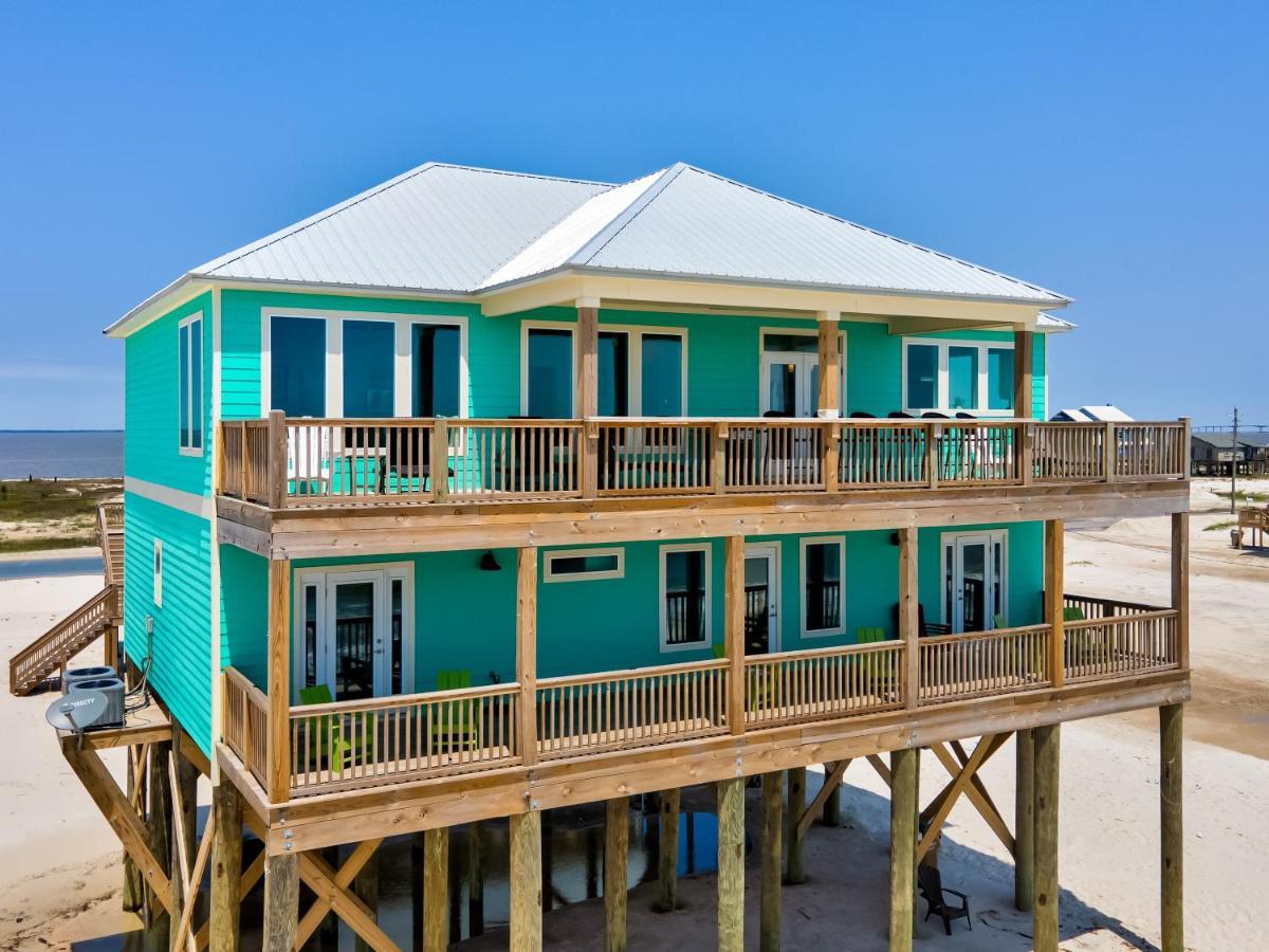 Moasis - Once In A Lifetime Views - 3 Master Suites - Room For Everyone! Make Memories At Moasis! Home Dauphin Island Exterior foto